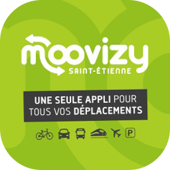 Moovizy Saint-Étienne, une seule appli pour tous vos déplacements !